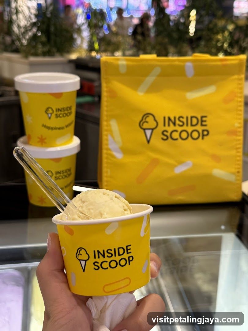 Inside Scoop Ice Cream Cups and Bag