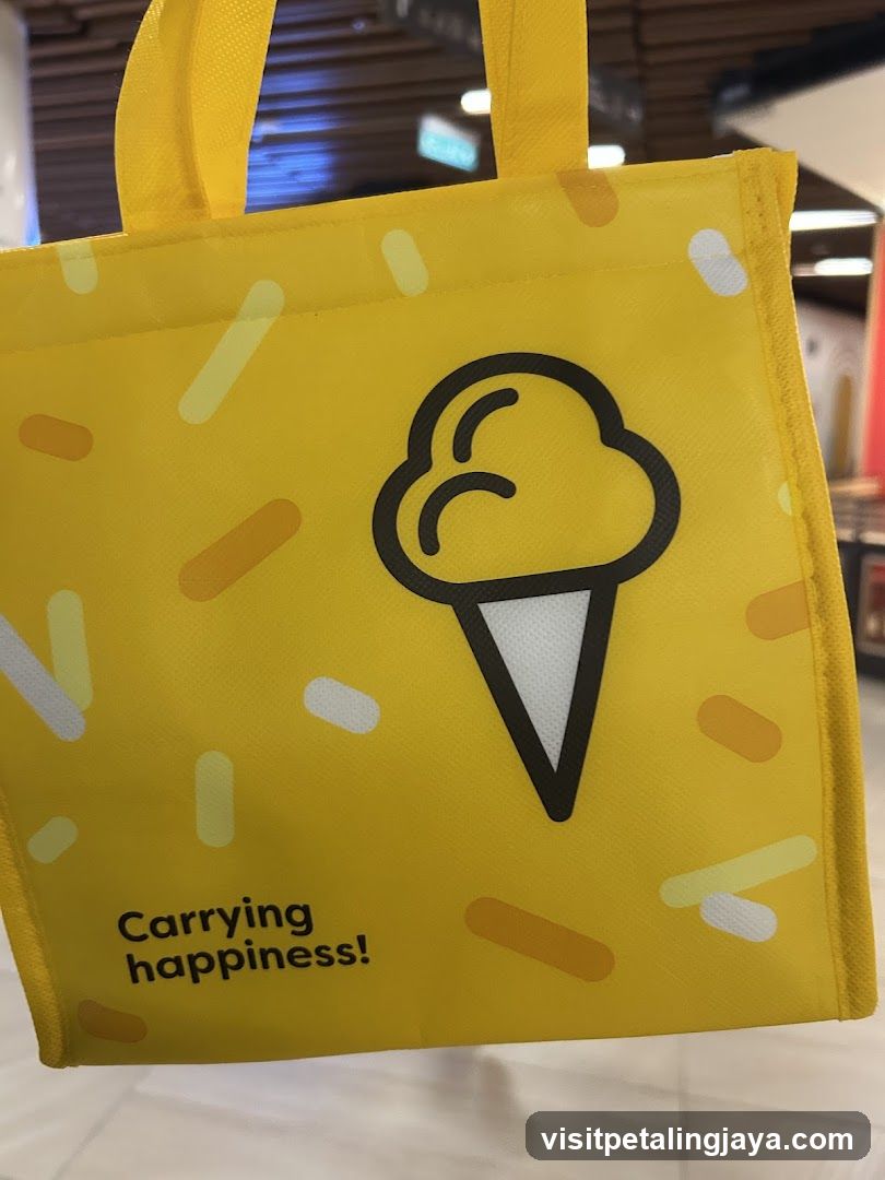 Yellow Ice Cream Tote Bag