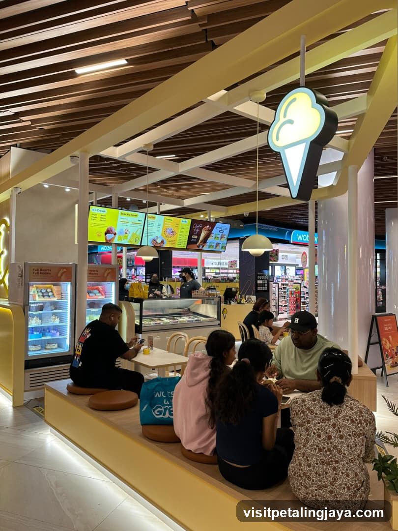Ice Cream Shop Interior