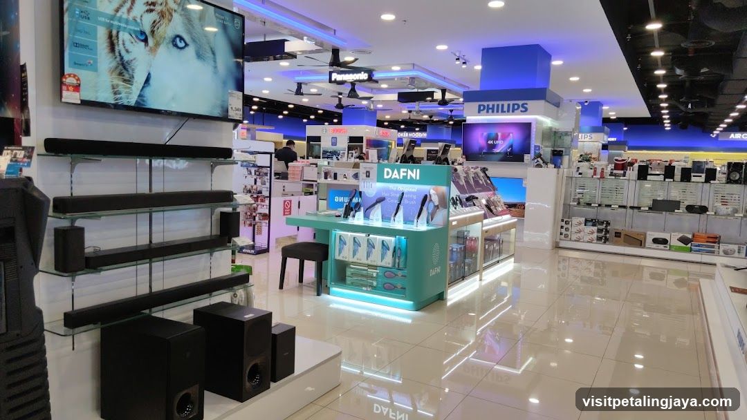 Electronics Store Interior