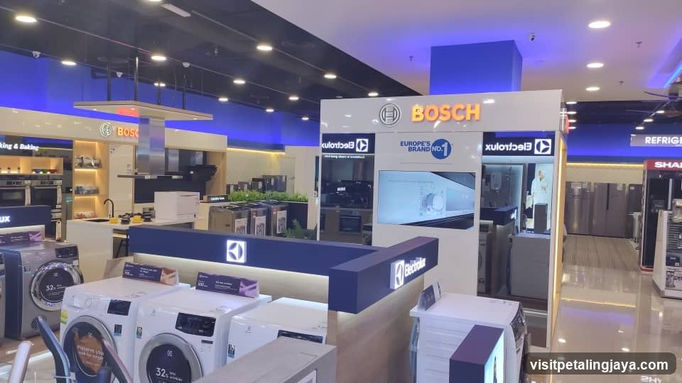 Electronics Store Interior