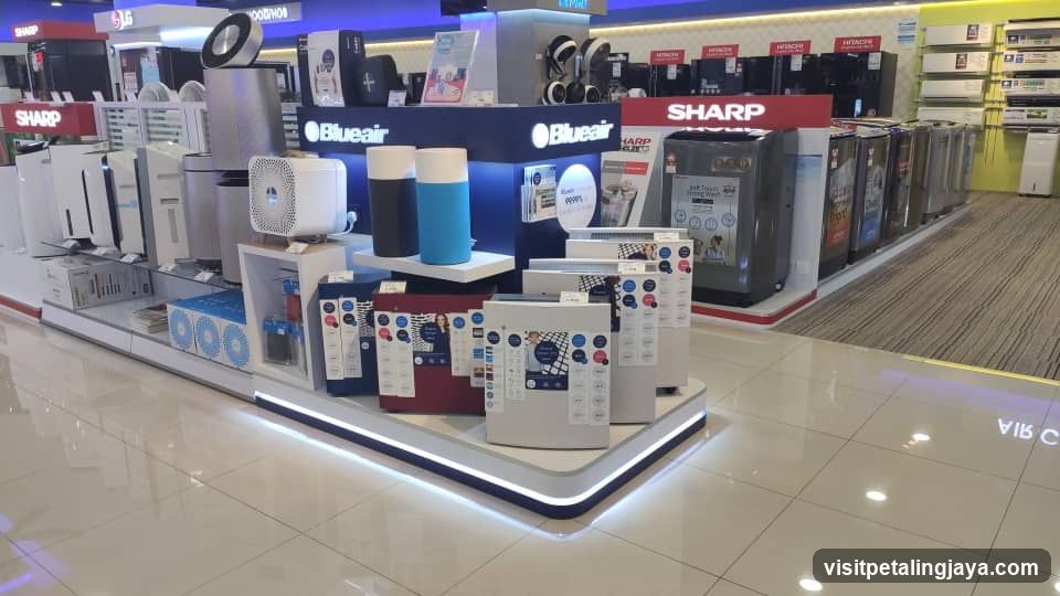 Electronics Store Interior Display