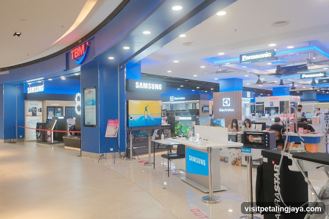 Electronics Store Interior