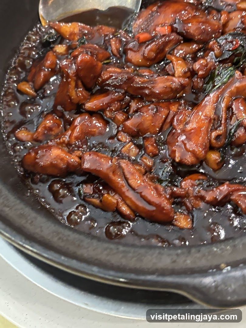 Sauced Meat Dish in Clay Pot