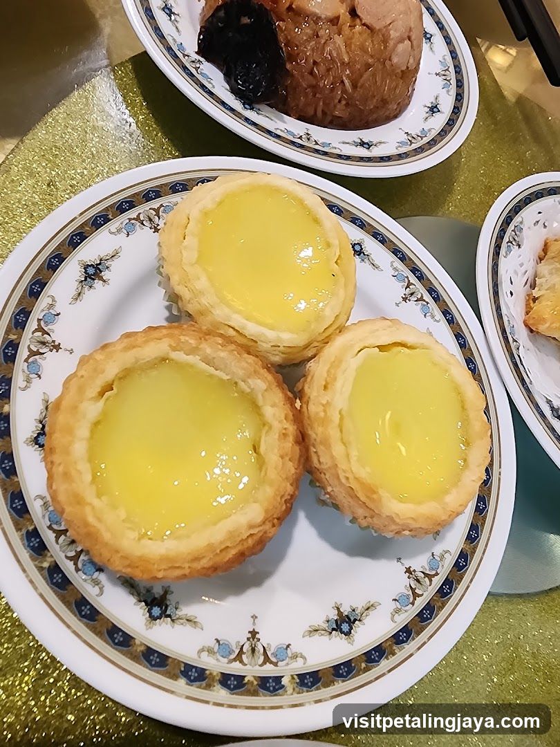 Egg Tarts and Dessert Platter