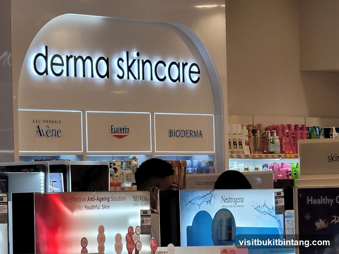 Derma Skincare Display