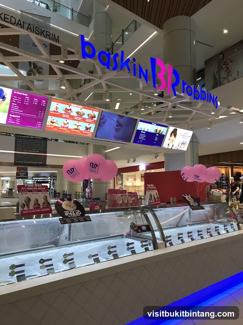 Baskin Robbins Ice Cream Shop