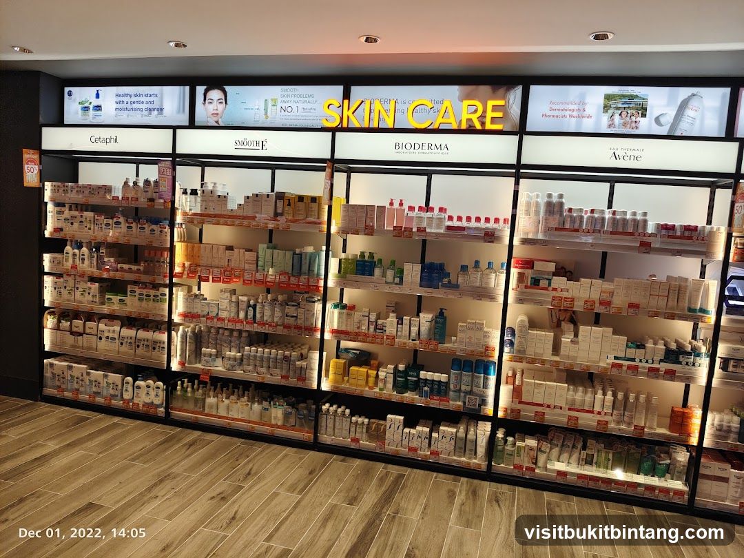 Skincare Products Display