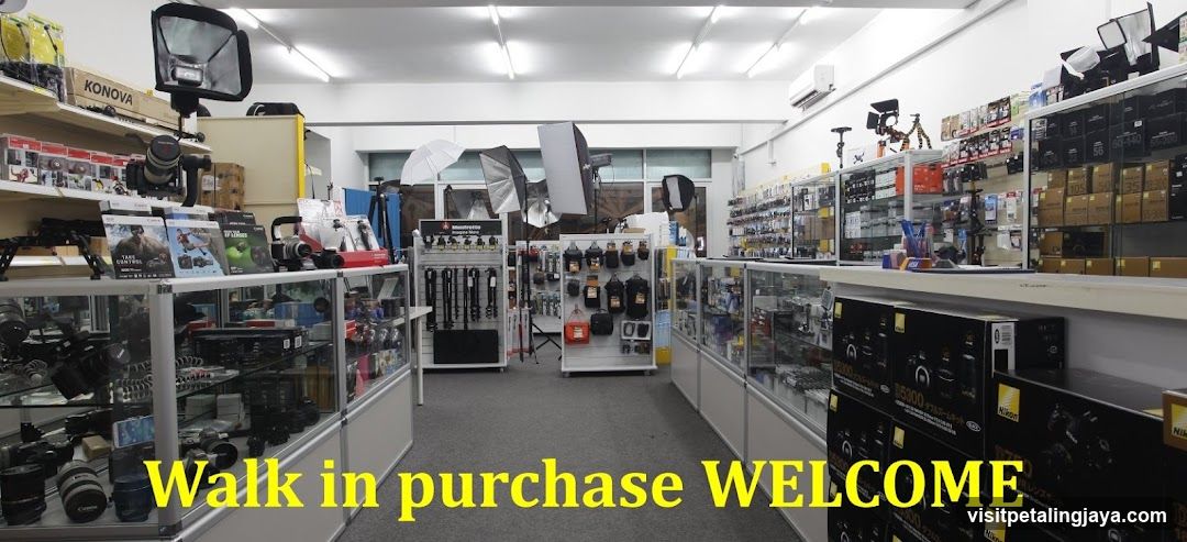 Photography Equipment Store Interior