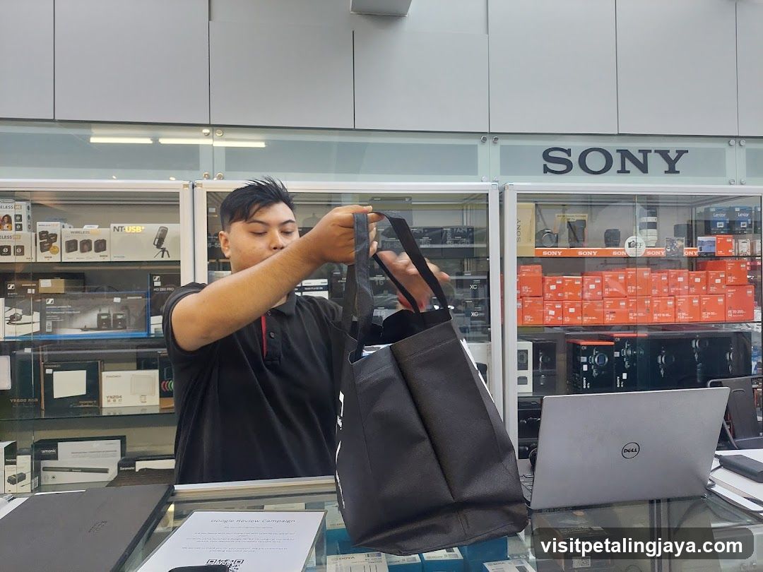 Electronics Store Interior