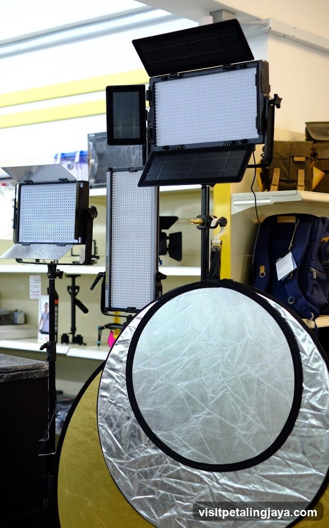 Photography Equipment Display