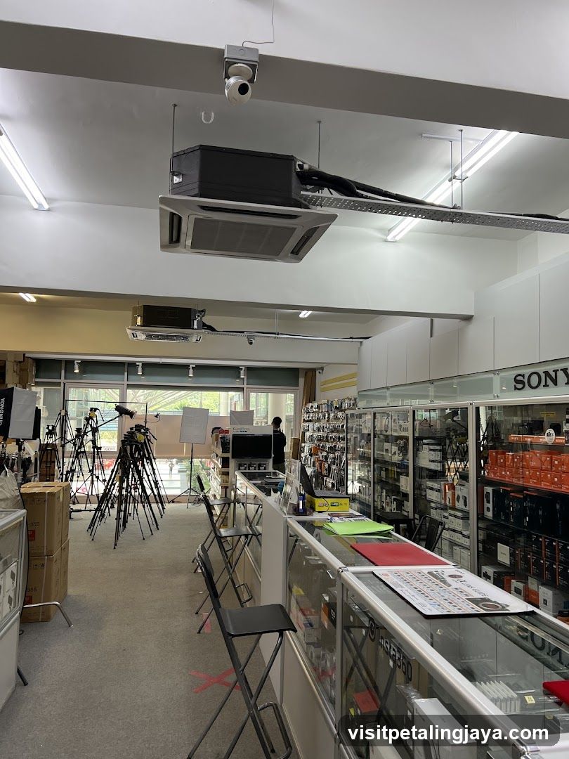 Electronics Store Interior