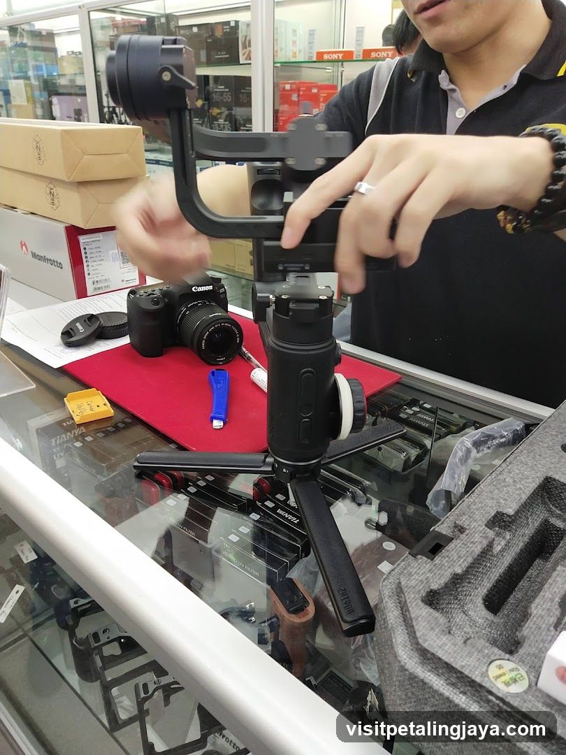 Camera Stabilizer Setup