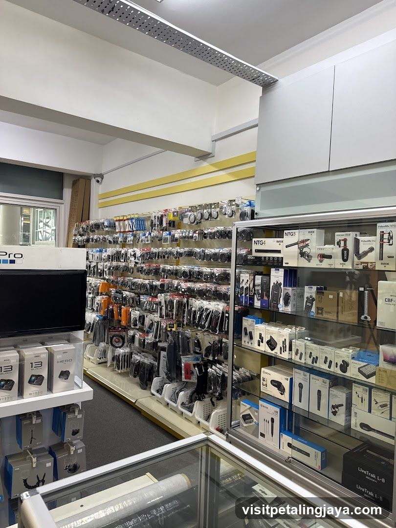 Electronics Store Interior