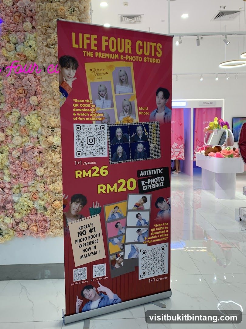 Life Four Cuts K-Photo Studio Promotion