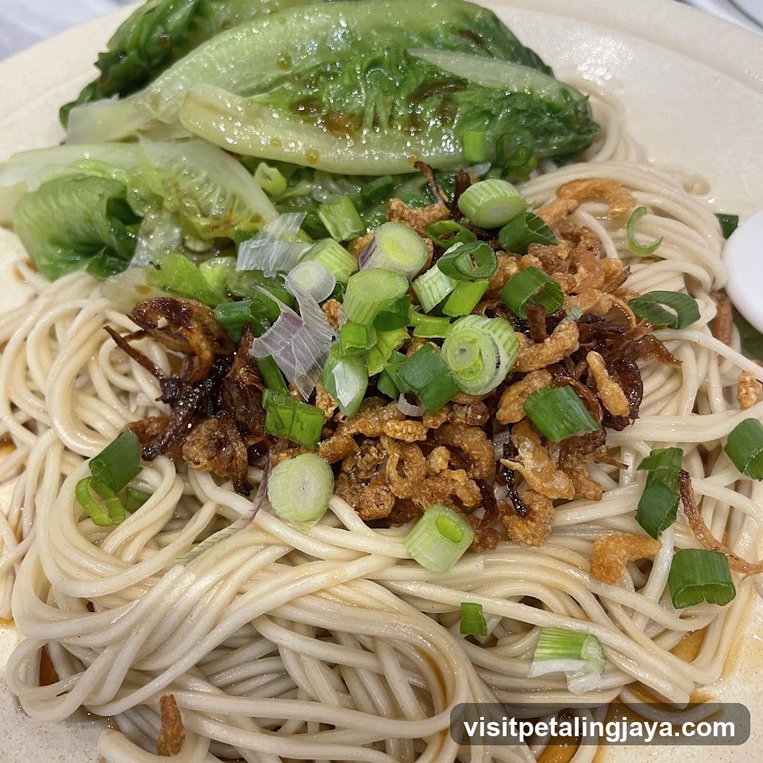 Noodle Dish with Toppings