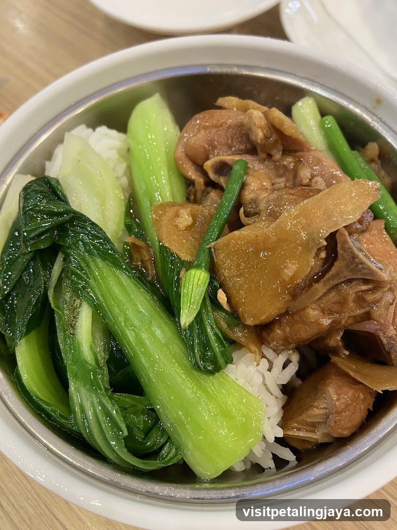 Chicken Rice Bowl with Bok Choy