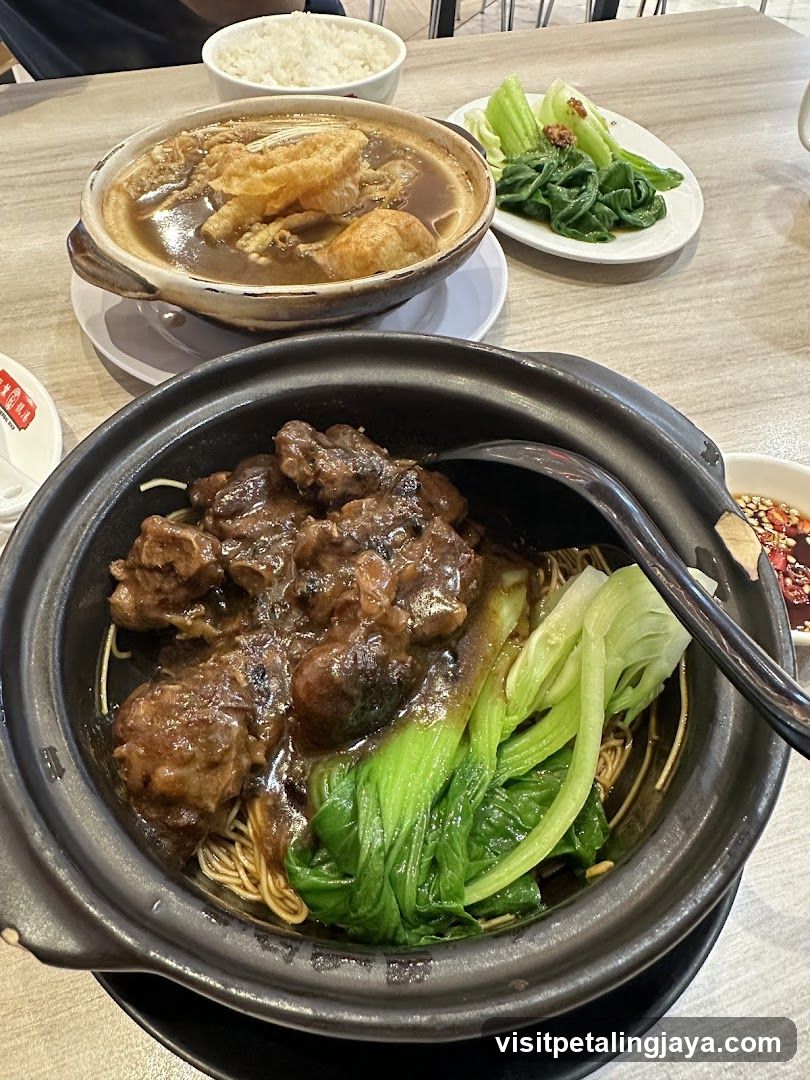 Dish with Meat and Noodles