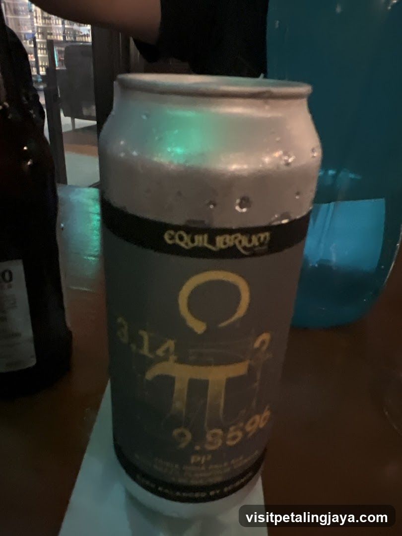 Beer Can with Pi Design