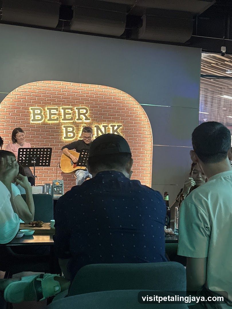 Beer Bank Interior Scene