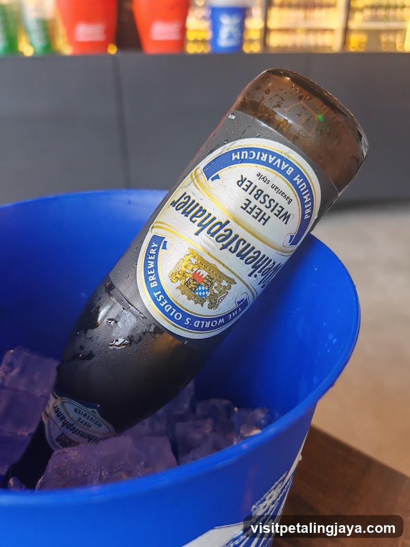 Brewer's Lager in Ice Bucket