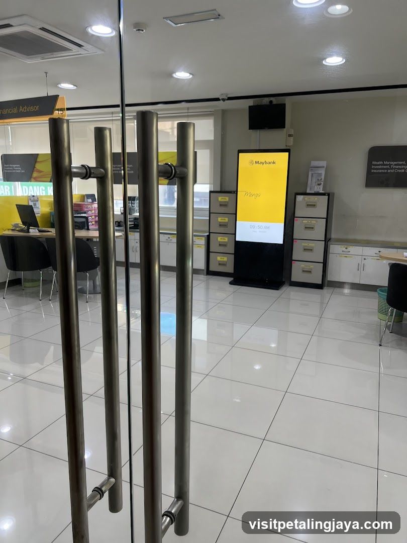 Bank Interior View