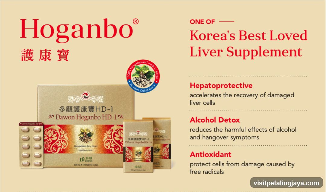 Hoganbo Liver Supplement Advertisement