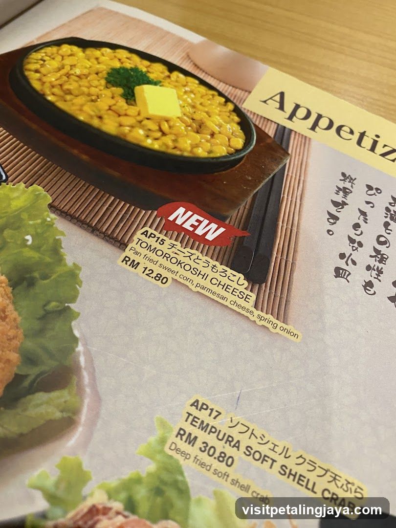 Food Menu Page