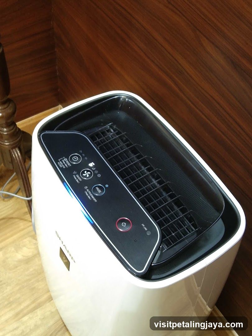Air Purifier on Floor