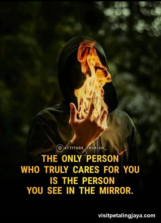 Attitude Problem - Mirror Quote