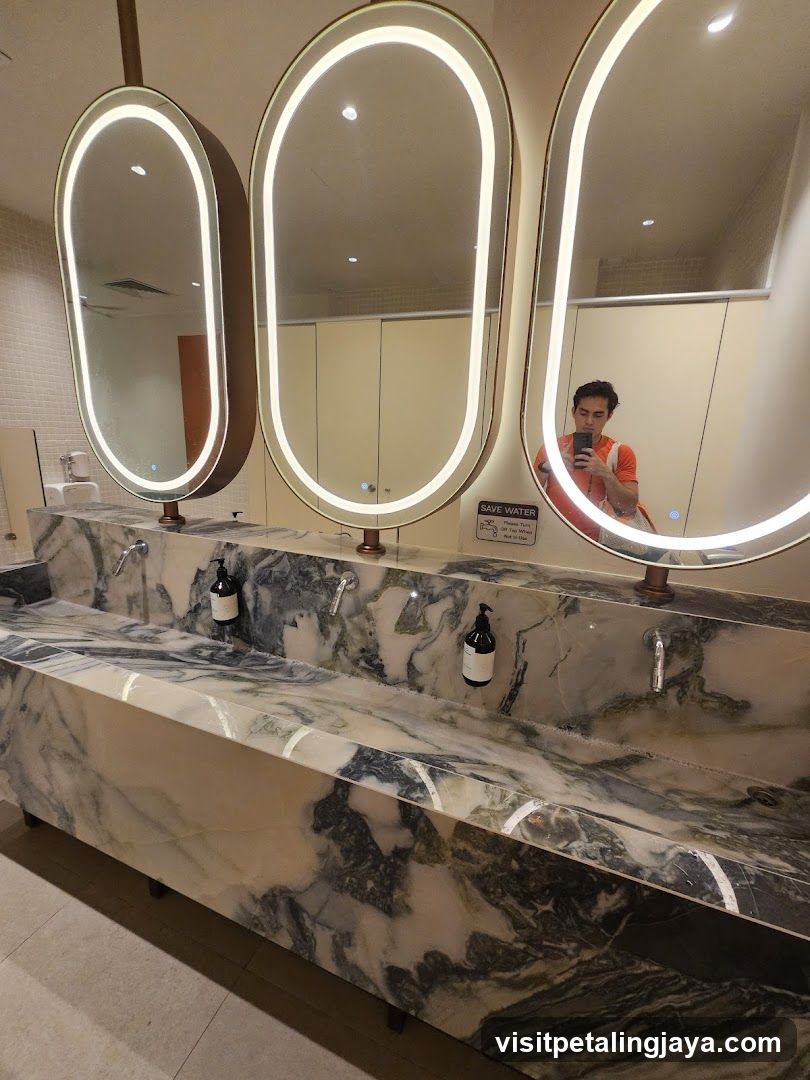 Modern Bathroom Vanity Area
