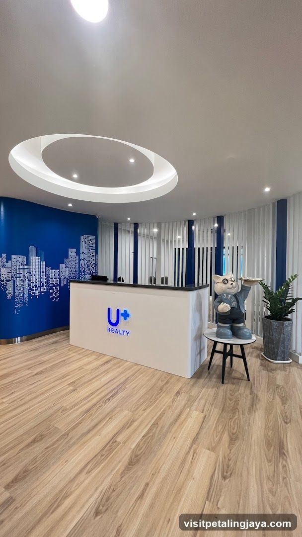 U+ Realty Reception Area