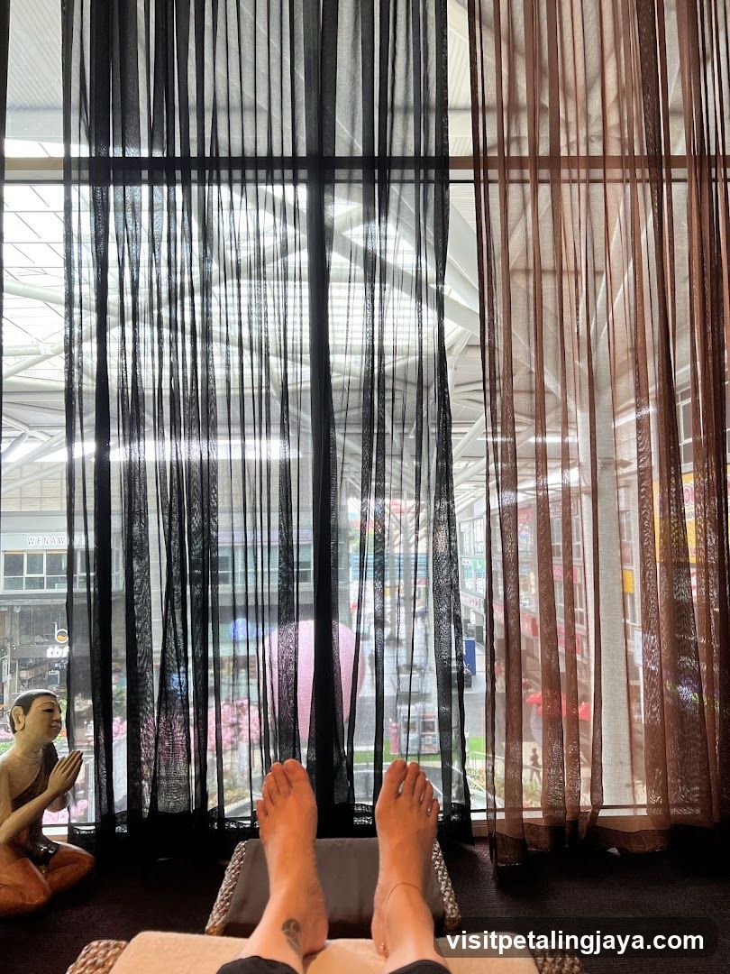 Relaxing Feet by Window