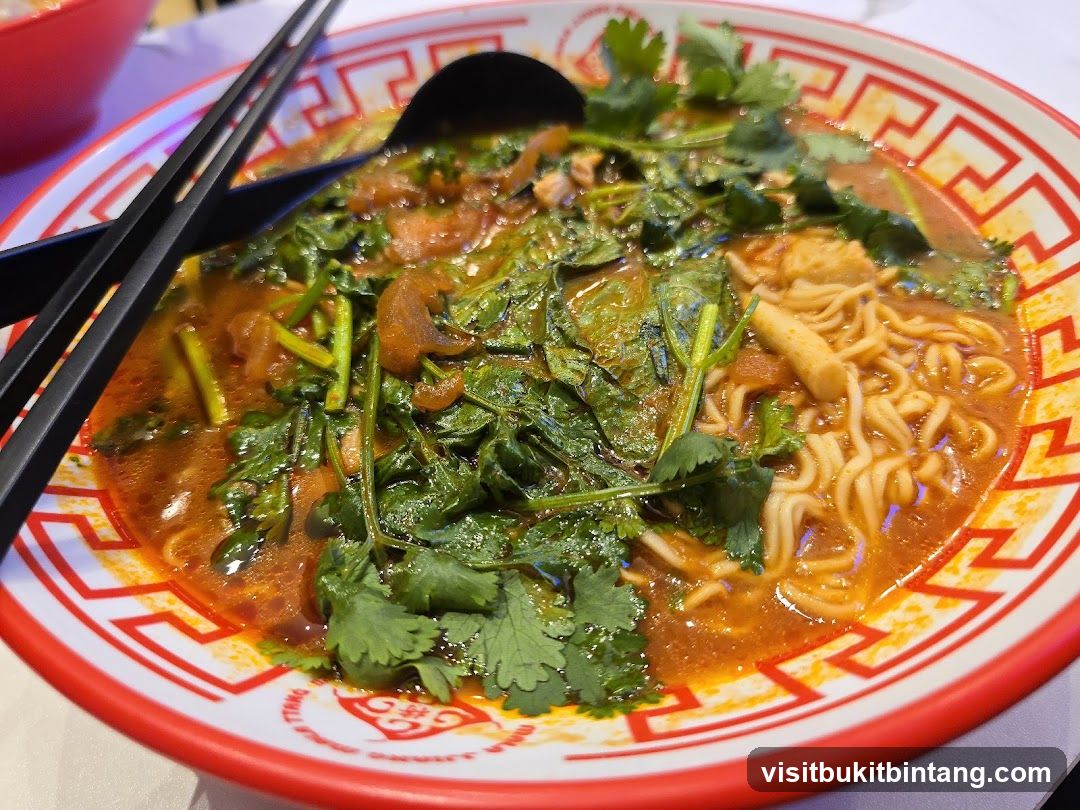 Spicy Noodle Soup