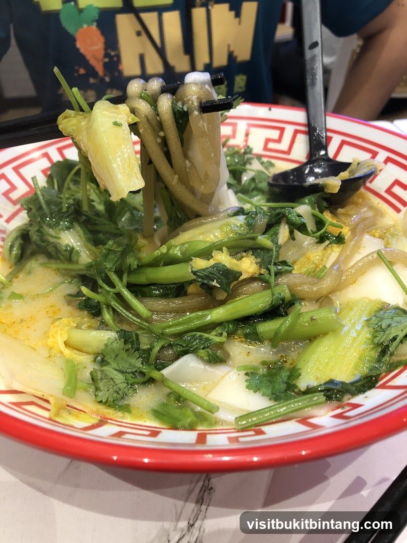Noodle Soup with Vegetables