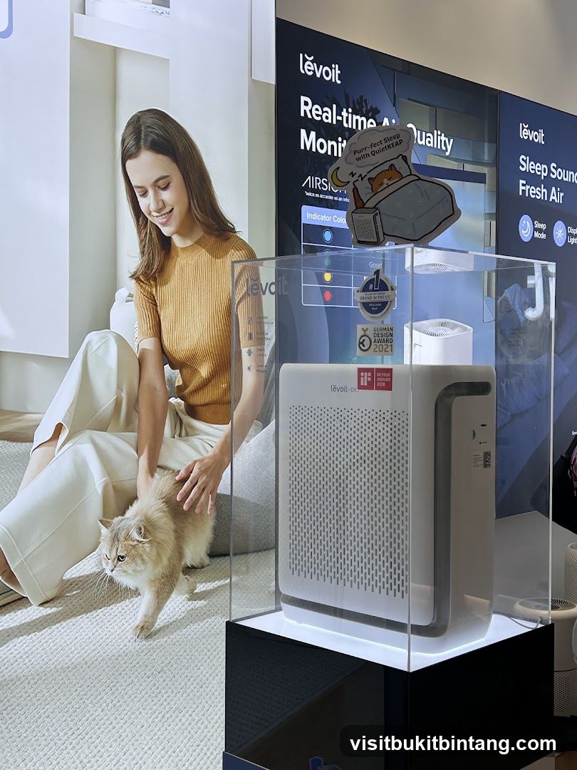 Levoit Air Purifier Display