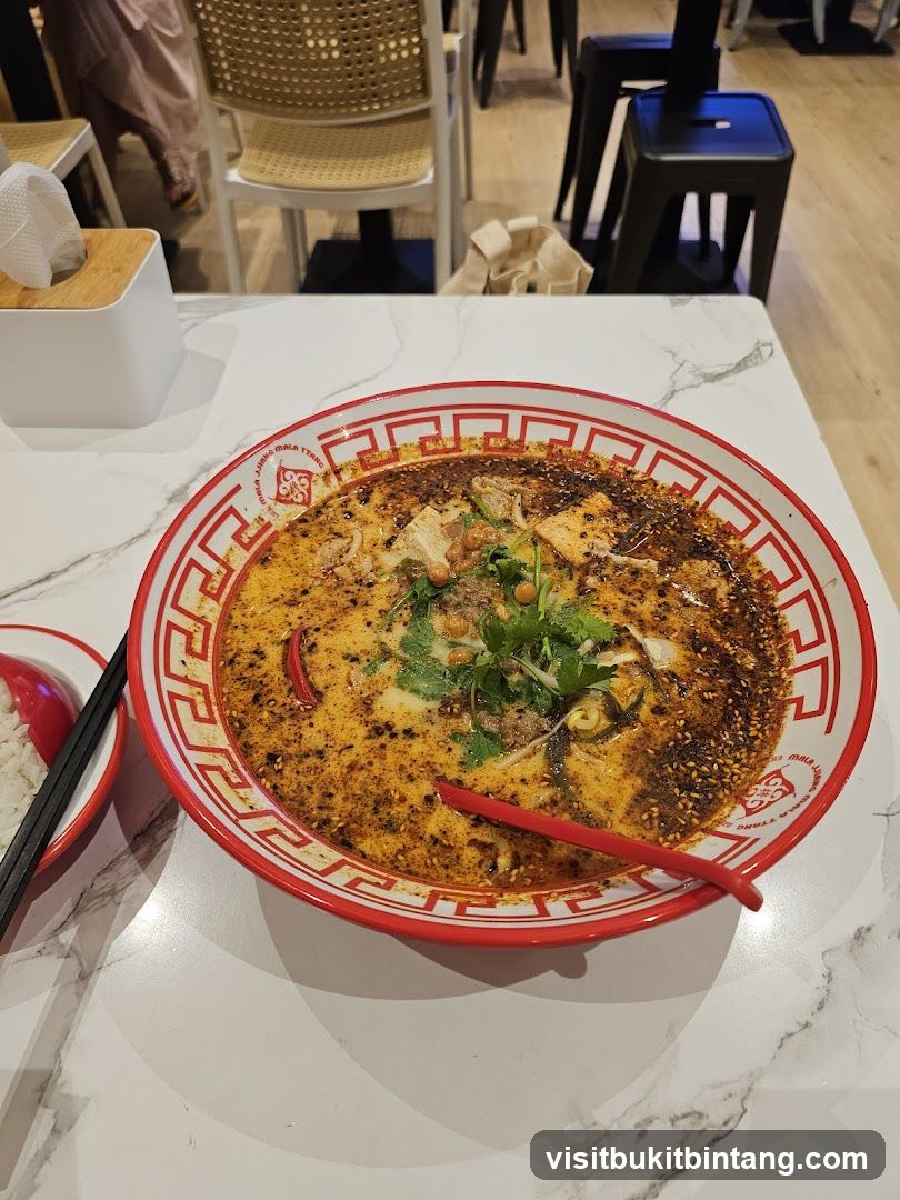 Spicy Noodle Soup