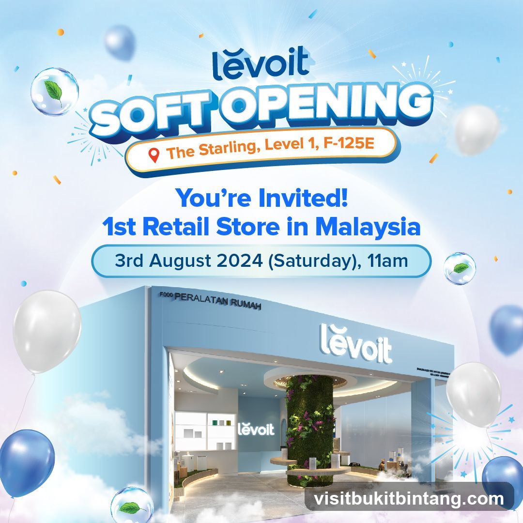 Levoit Soft Opening Invitation