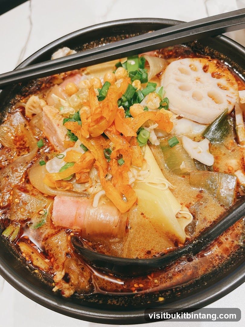 Spicy Noodle Soup