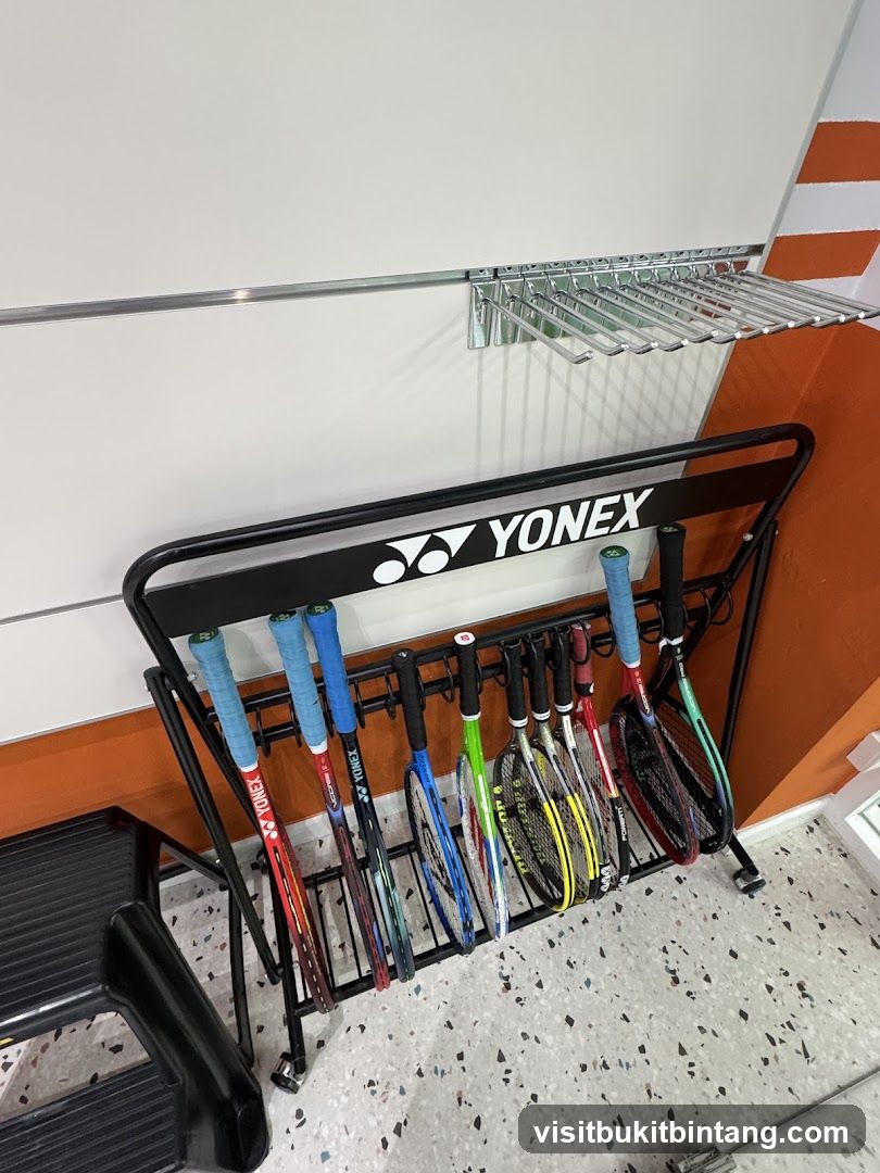 Yonex Racket Display