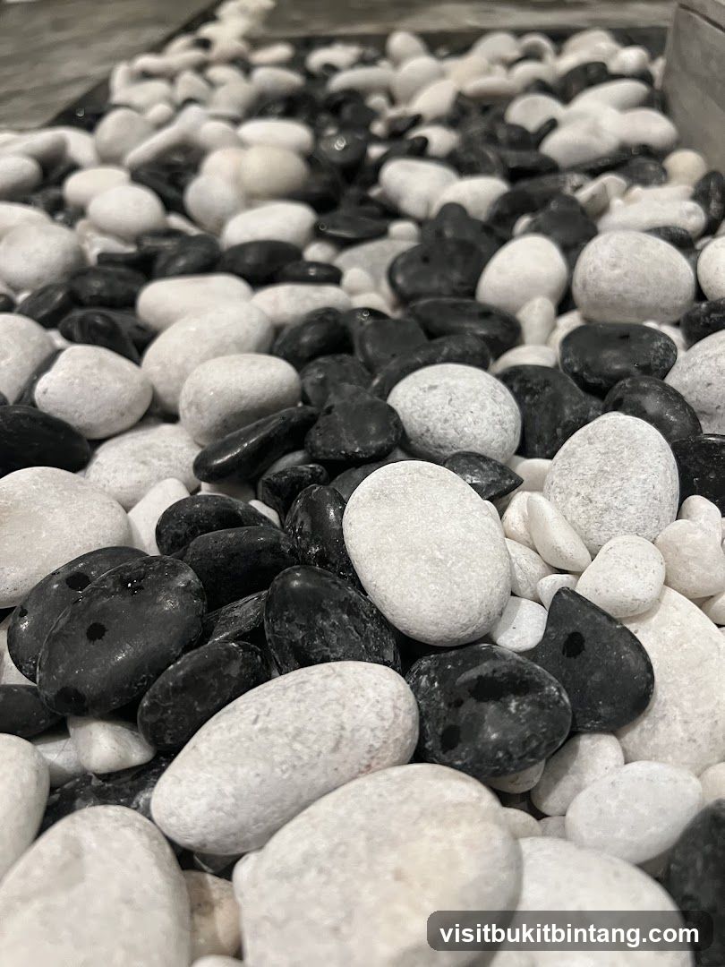 Black and White Pebbles