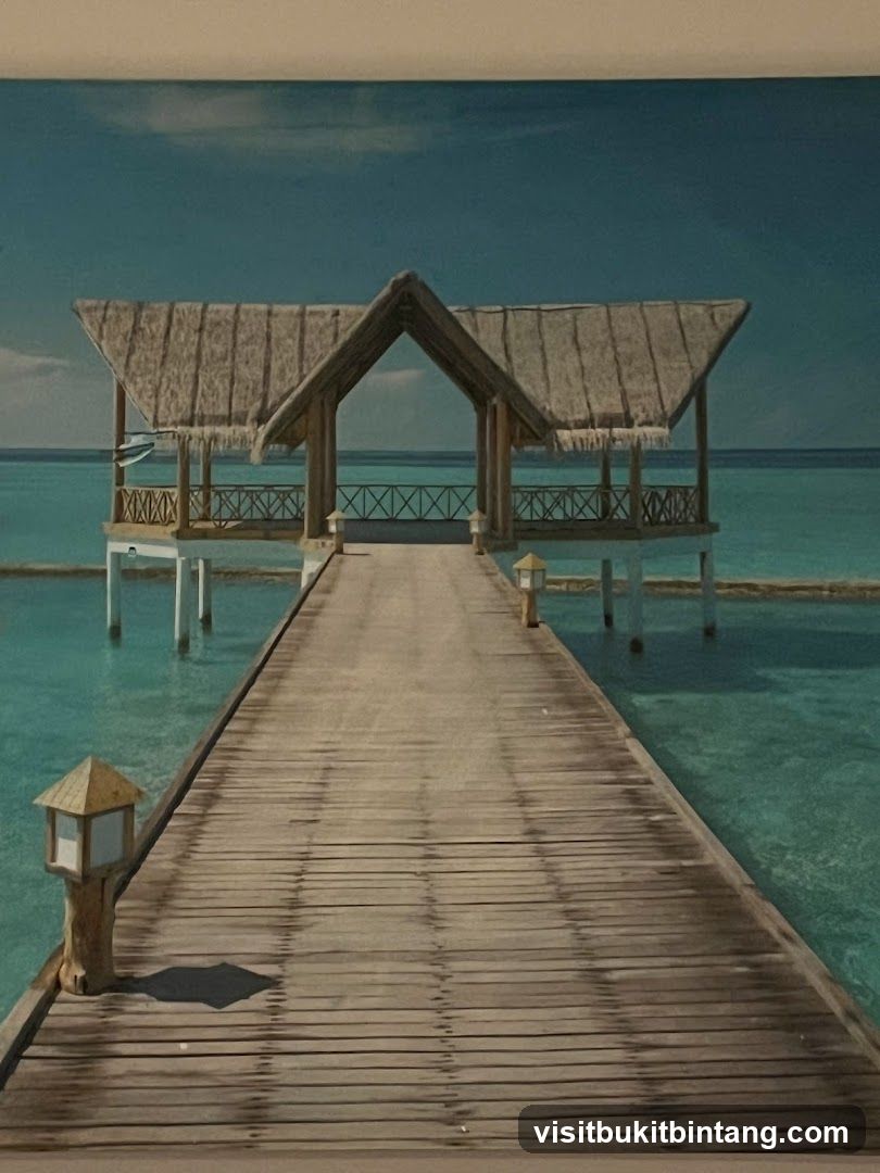 Tropical Pier and Hut