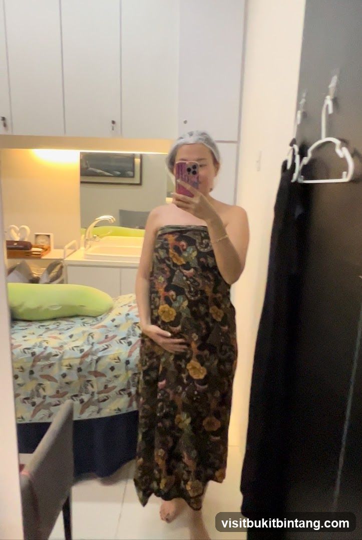 Woman in a spa room