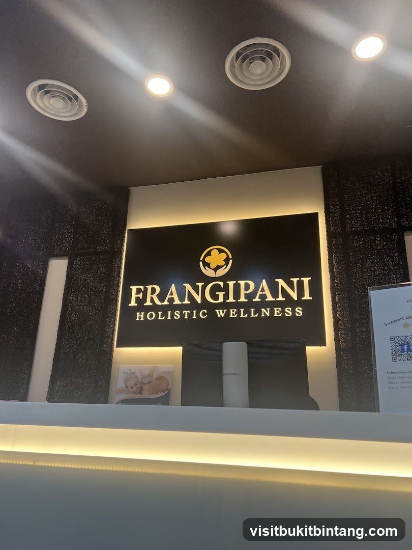 Frangipani Holistic Wellness Sign