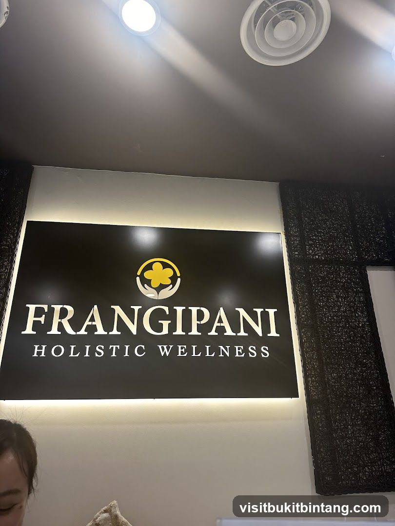 Frangipani Holistic Wellness Sign