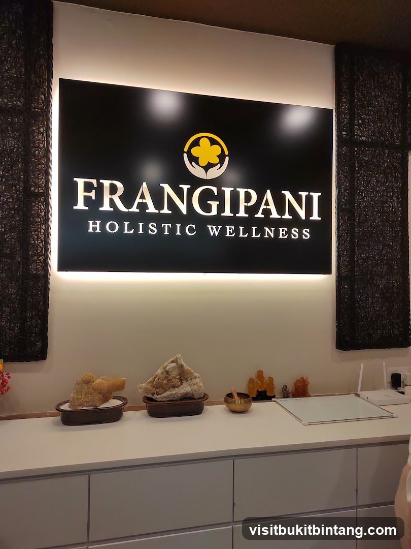 Frangipani Holistic Wellness Sign