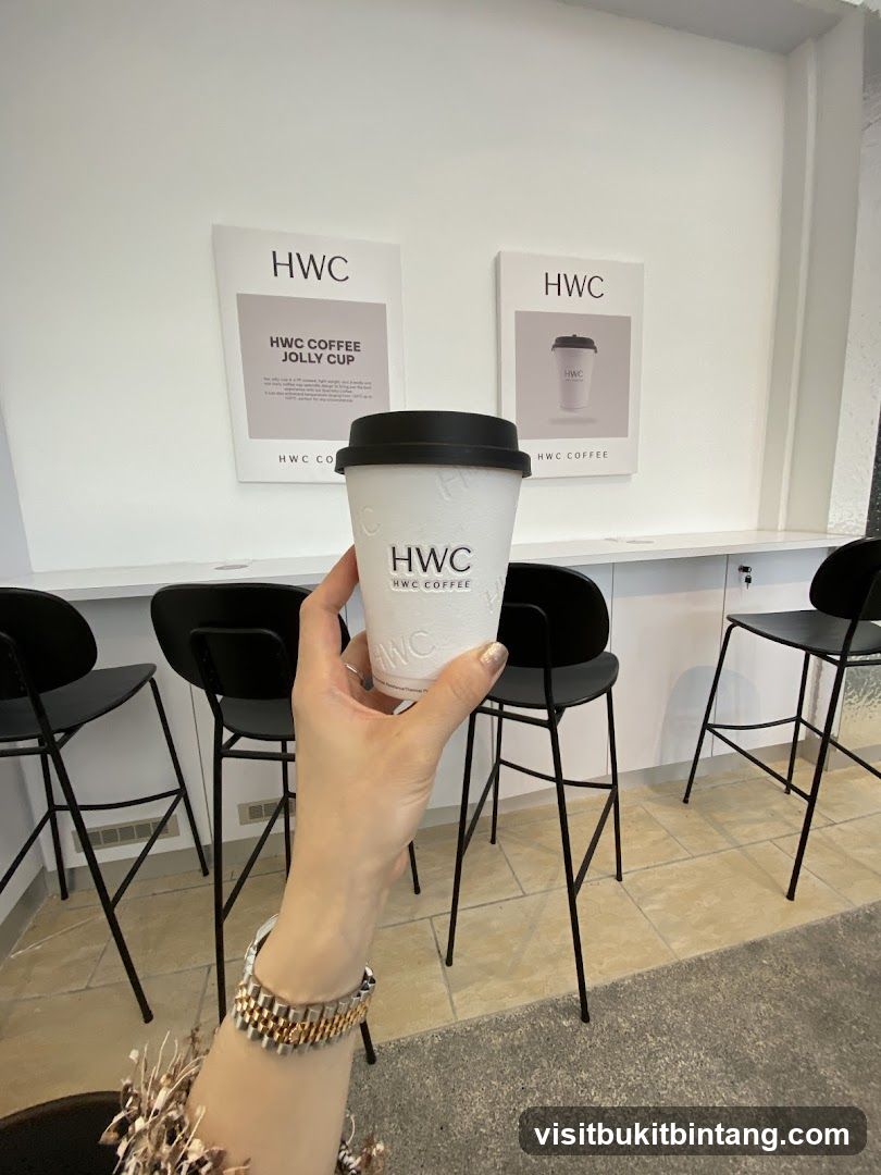 Coffee Cup and Cafe Interior