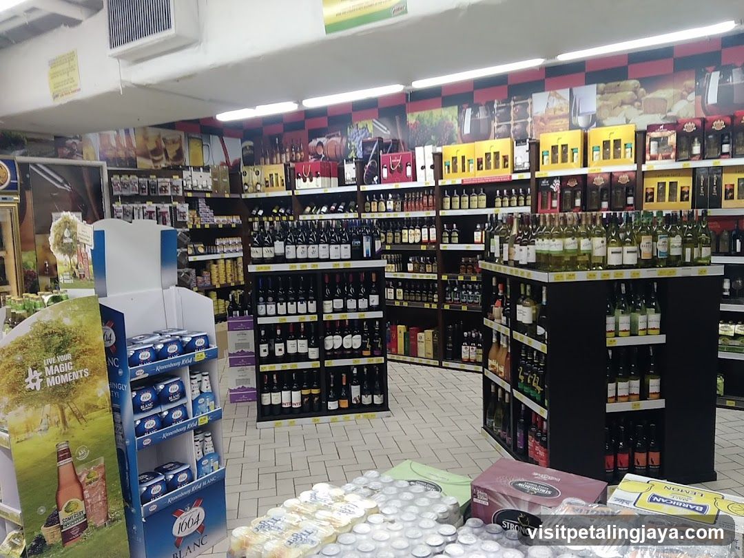 Wine and Spirits Store Interior