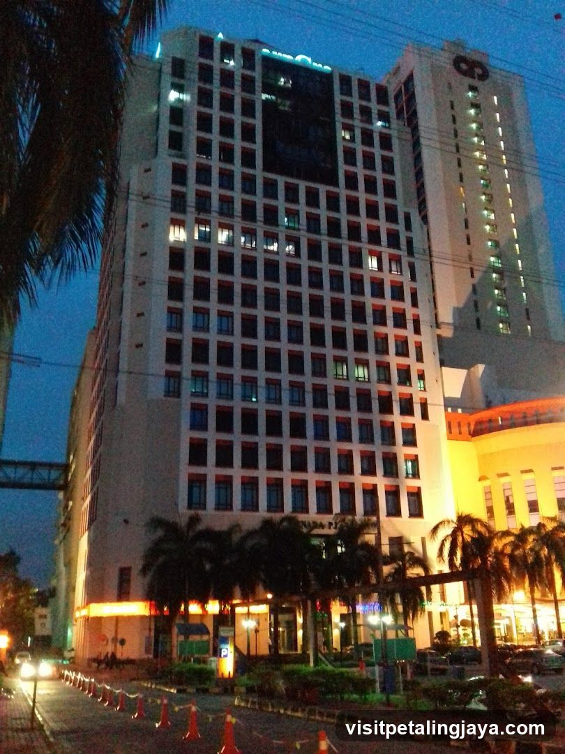 Evening City Building View