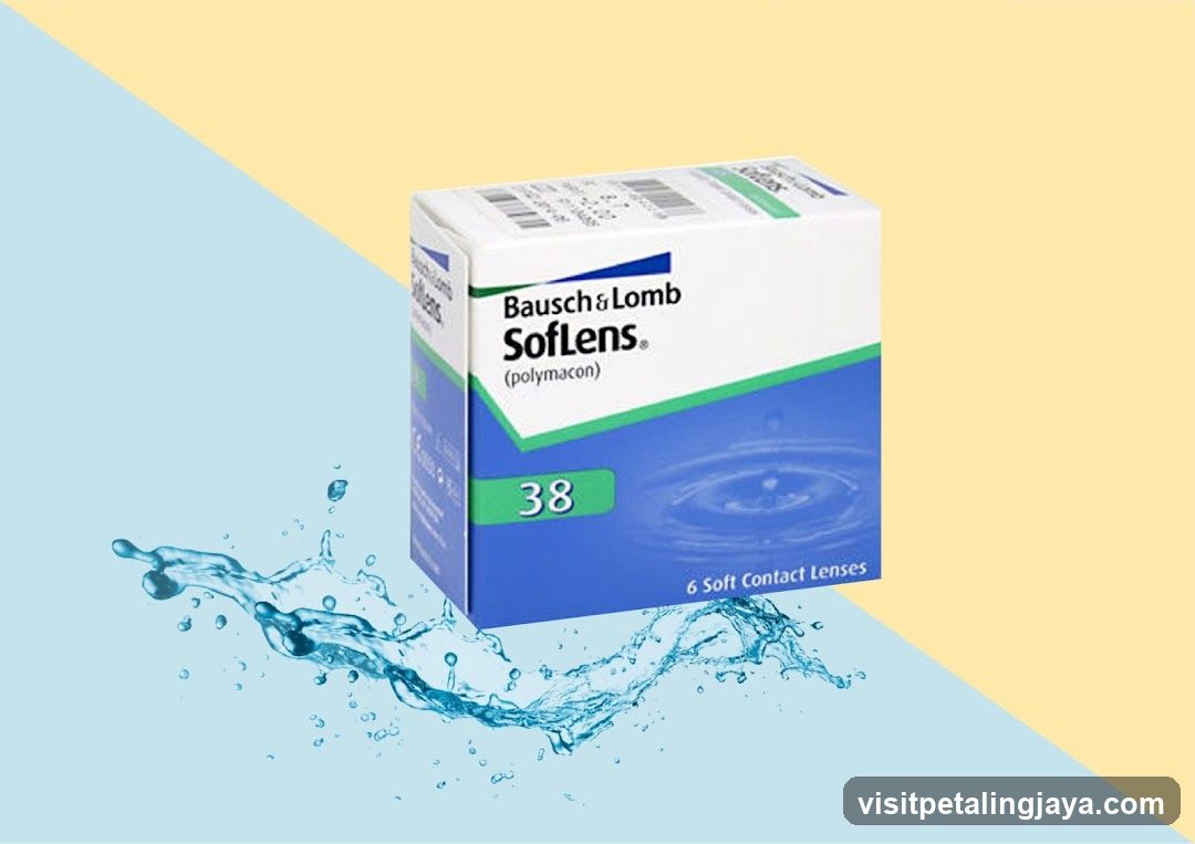 Bausch & Lomb Soflens Contact Lens Box
